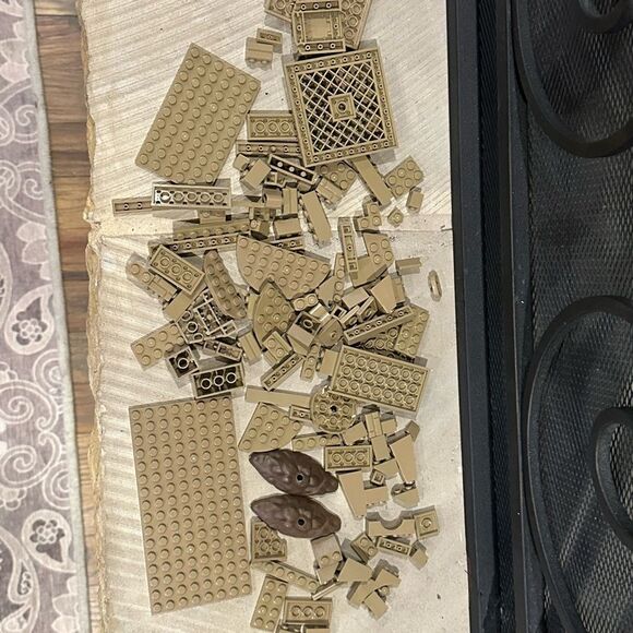 Lego light brown pieces & bricks authentic genuine more colors in closet - Picture 3 of 10